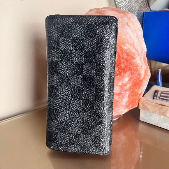 Louis Vuitton Other - Louis Vuitton Mens Damier Graphite Long Wallet Authentic